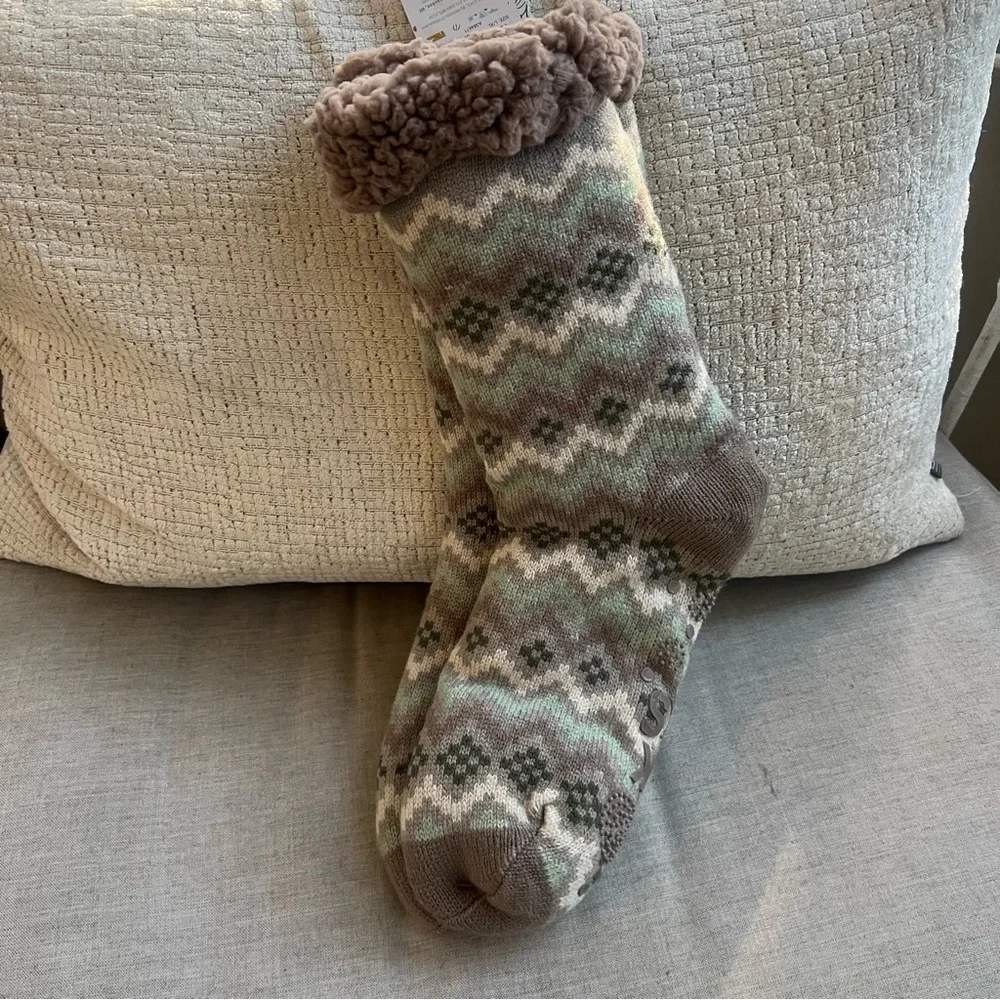 Multi Luk Sock Slipper